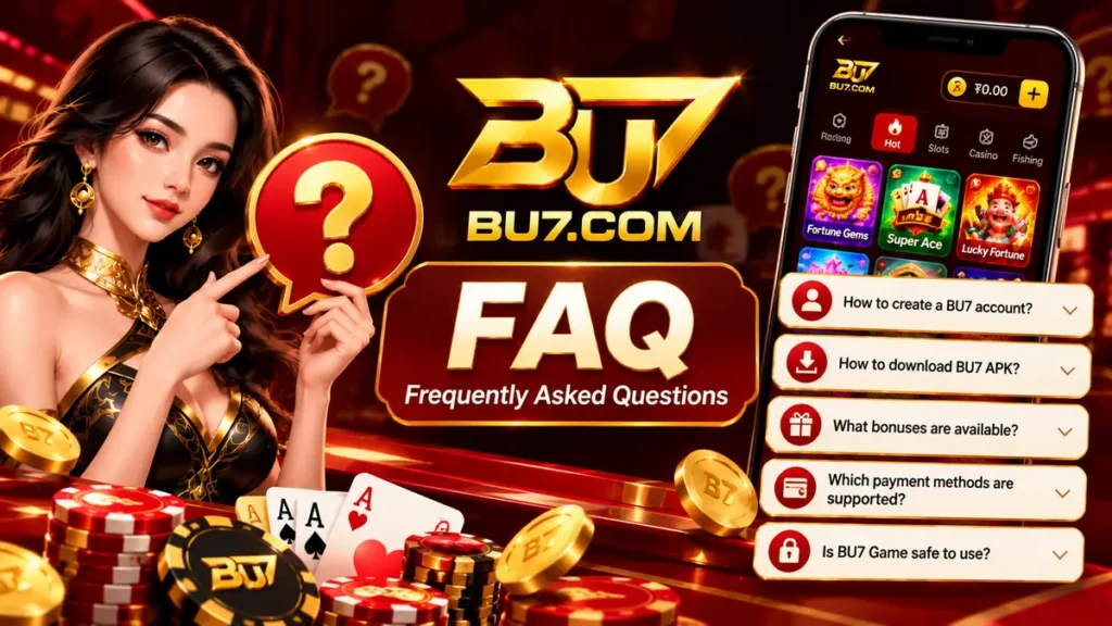 BU7 Game frequently asked questions and help guide